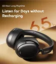 Original Oraimo BoomPop N Bluetooth Headphones - Black - 1