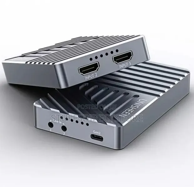 Unisheen UC3300h-P USB 3.1 Gen2 Dual 4K HDMI Capture Device - 1