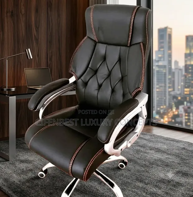 MD/CEO Executive Swivel Armrest Office Chair - 1