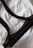 Shiny Rhinestone Net Socks - 2