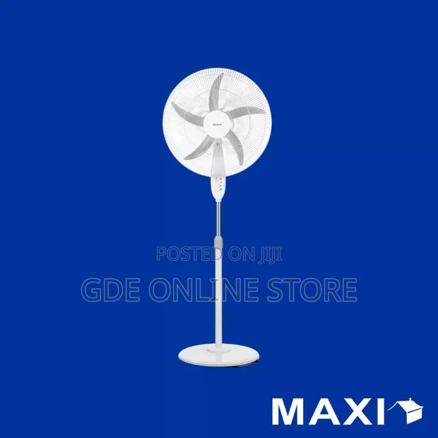 Maxi Fan Mai Tsaye 20-inch Fari - 1