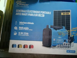 Reen Keeper Solar Generator with Bulbs