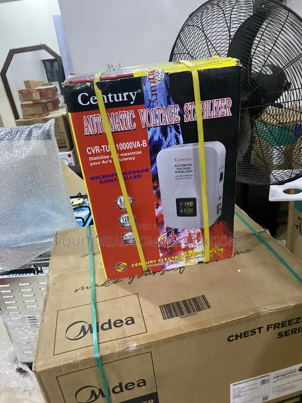 Century CVR-TUB 10000VA Mai Daidaita Wutar Lantarki - 1