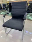 Modern Visitors Office Leather Chair - 1