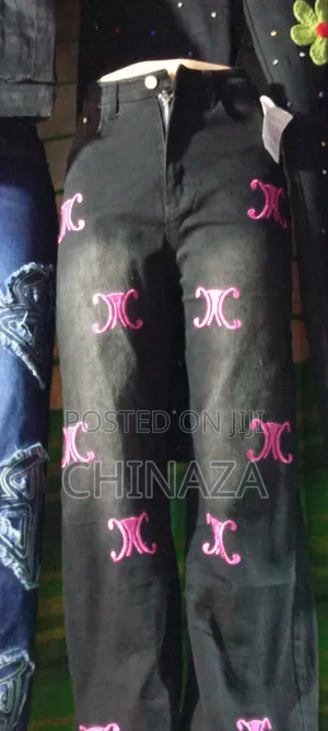 Zara Red Jeans - Unisex