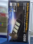 450W AI Solar Camera Mai Kariyar Walƙiya (2-in-1) - 1