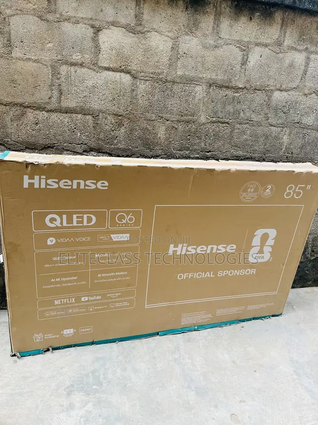 Hisense 85" QLED Smart TV - 1