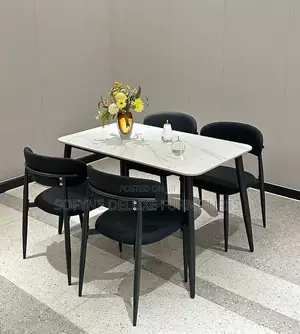 Brand New Black 4 Seater Dining Set