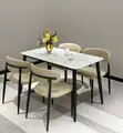 Milk 4 Seater Dining Table Set - 1