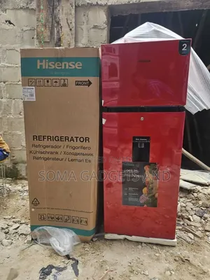 Hisense 205DRB 204L Refrigerator with Dispenser (Red)