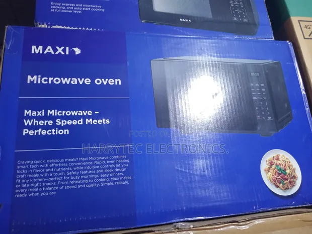 Maxi 30L Microwave Oven - Black, Digital, 2-Year Warranty - 1