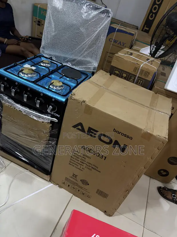 Aeon AGC5031 50x50cm 3+1 Gas Standing Cooker - 1