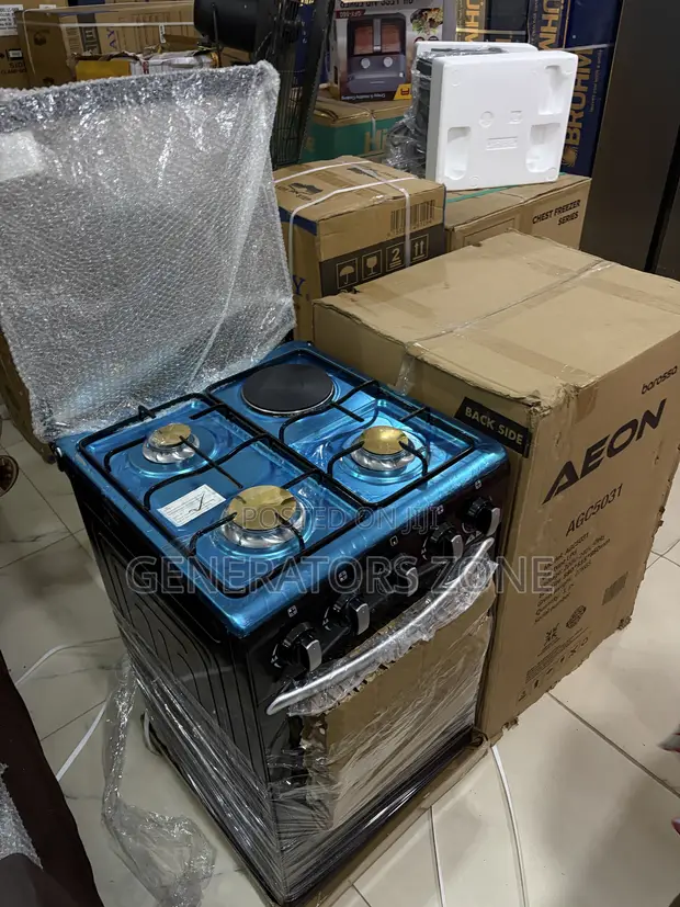 AEON AGC5031 3+1 Burner Freestanding Gas Cooker - 1