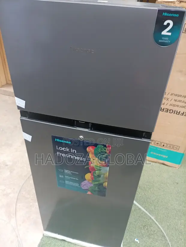 Sabon Hisense 205L Firij mai Ƙofa Biyu - 1