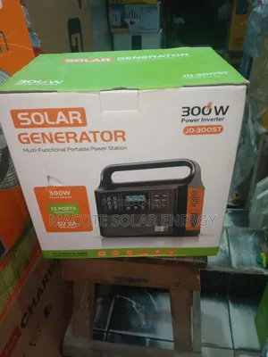 300W JD Boost Solar Generator with 50W Panel