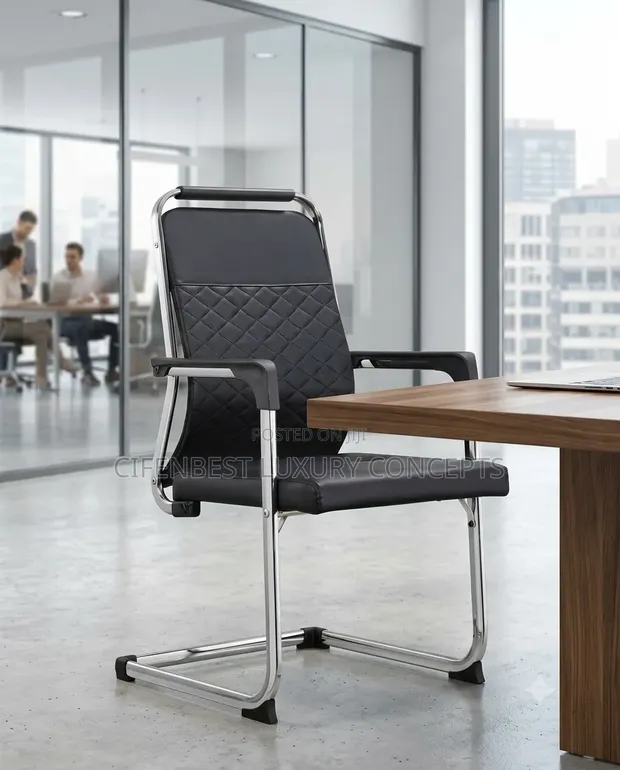 Executive Visitors Chair - Black - 1