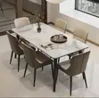 6 Seater Marble Dining Table - Sabon Zama - 1