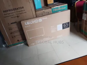 New LG 65" UHD Smart TV with Prime Video & YouTube