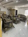 Turkish Royal Sofa Set with Center and Side Tables - 2