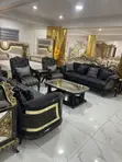 High Classic Imported Turkish Royal Fabric Sofa Set (8-Seater) - 2