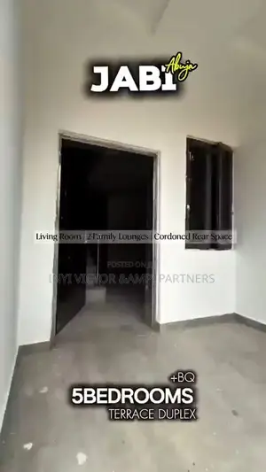 5 Bedroom Duplex da BQ a Jabi Sayarwa