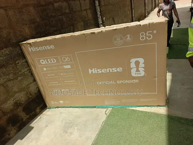 Hisense 85-Inch QLED Smart TV (Sabon Hannu) - 1
