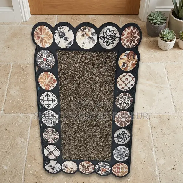 Heavy-Duty Decorative Outdoor Footmat - 1
