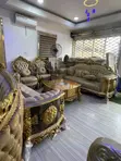 Cikakken Royal Fabric Sofa Set Mai Zama 8 Tare da Tables - 2
