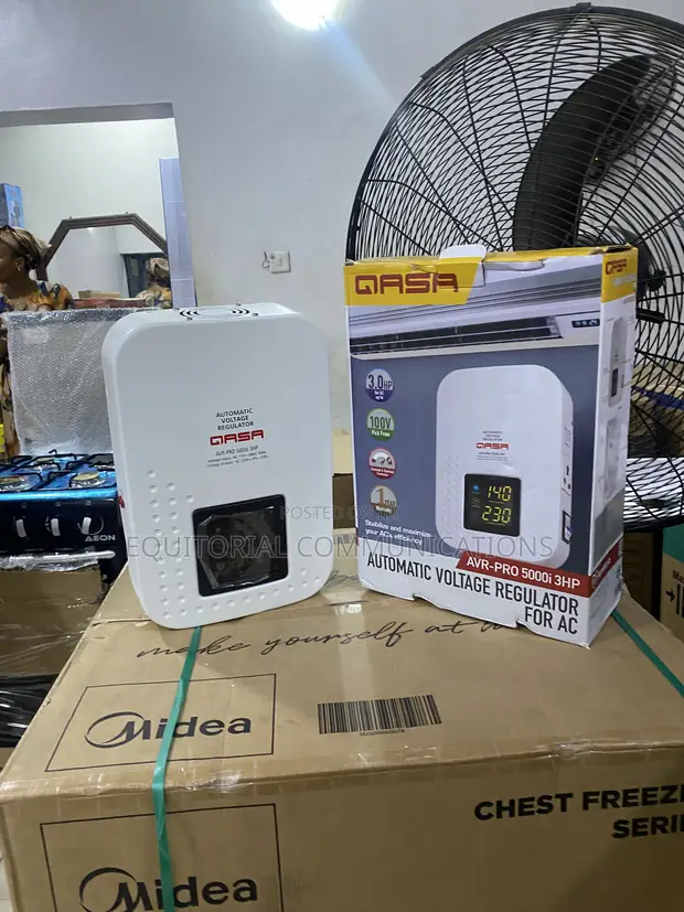 Qasa AVR-PRO 5000W Mai Tsayar Da Wutar Lantarki - 1