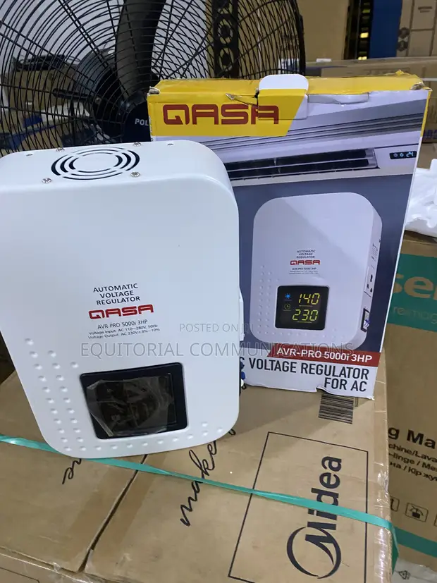 Qasa 5KW Professional Automatic Voltage Stabilizer - 1