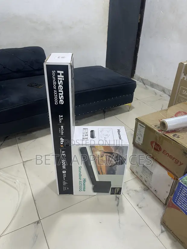 Hisense 500W Soundbar - Sabon Abu - 1