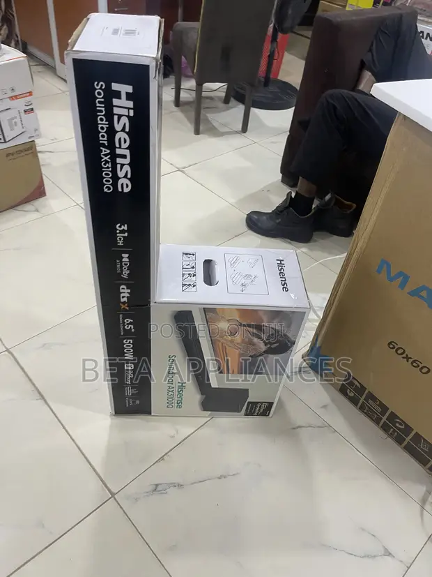 Hisense 500W Soundbar with Powerful Bass - 1