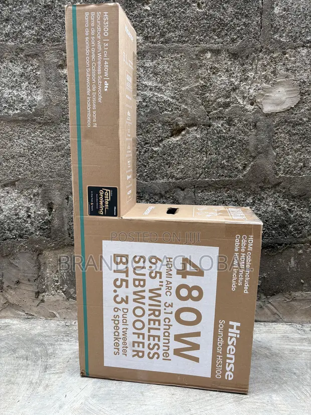 Hisense HS3100 480W Bluetooth Soundbar - 1