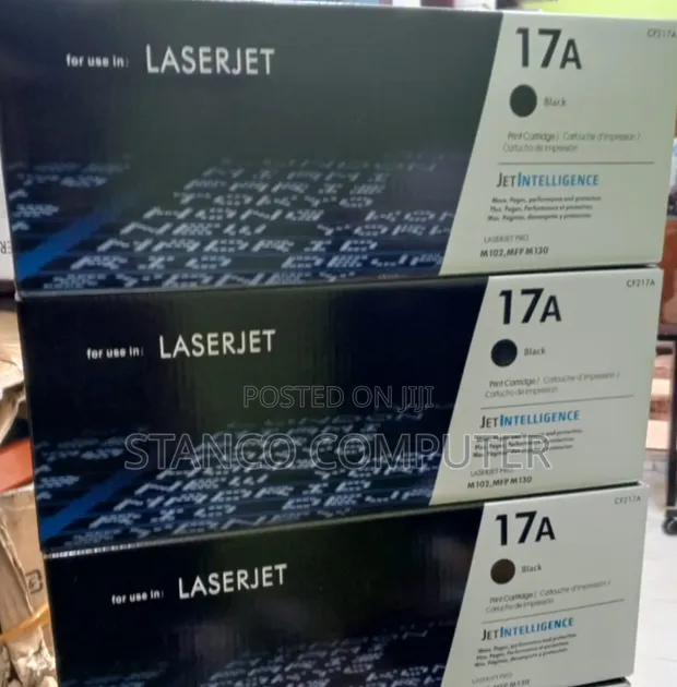 HP 17A Black Original Toner Cartridge - 1