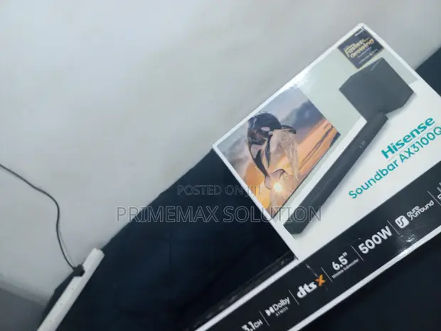 Hisense 500W 3.1CH Soundbar with Wireless Subwoofer - 1
