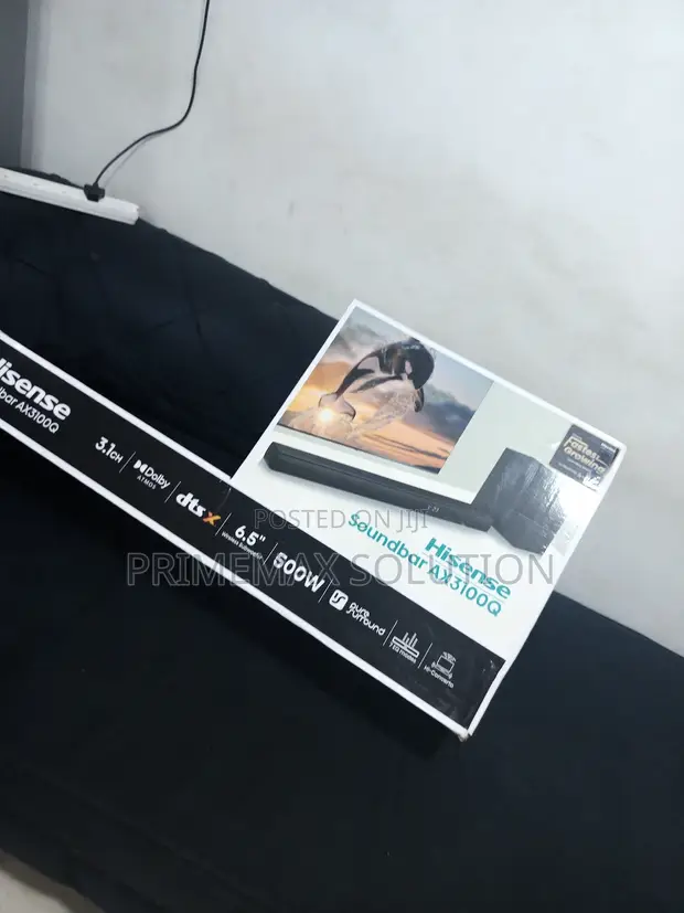 Hisense 500W 3.1CH Soundbar da Wireless Subwoofer (AX3100Q) - 1