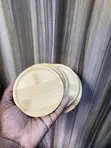 6pcs Bamboo Coaster Set - 1