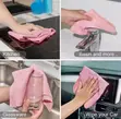 20pcs Reusable Microfiber Cleaning Towels - 3