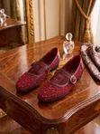 Takalmi Mara Dadi na Mata na Zara - Baƙar fata Suede - 5