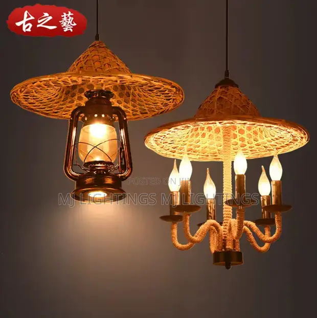 Tutar Kwandon Bamboo - Fitilar Doki - 1