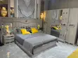 6x7 Imported Turkish Contemporary Bed with Dressing Mirror - 1