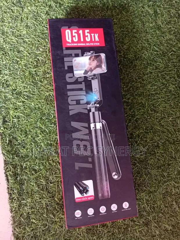 Q515 AI Tracking Gimbal Selfie Stick (Tripod) - 1