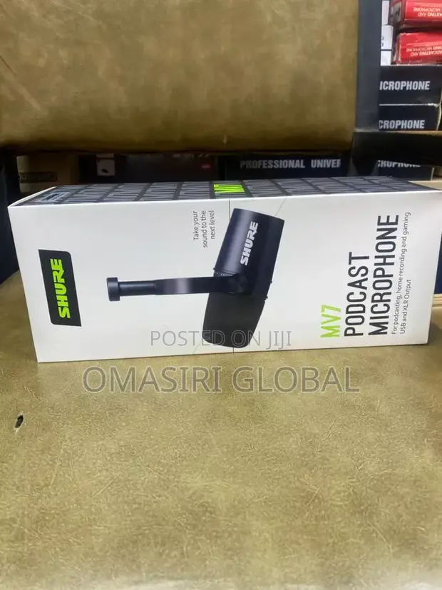 Shure MV7 Podcast Microphone - 1