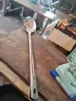 Long Stainless Steel Cooking Spoons - 1