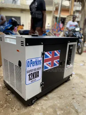 Premium 12KVA Perkins Soundproof Generator