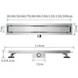 Ideal Brand Side Outlet Shower Drain - 2