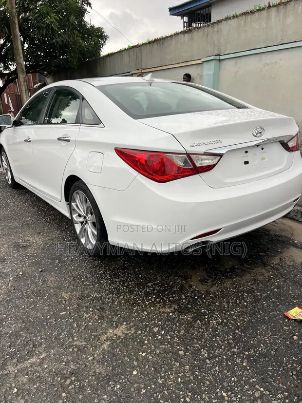 2013 Hyundai Sonata Limited Sedan FWD White - 1