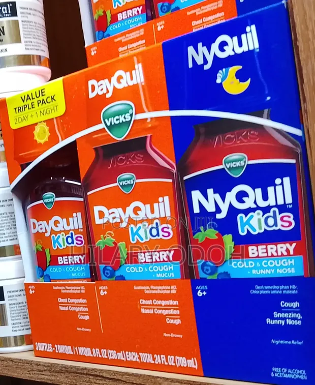 NyQuil Kids Berry Cold & Cough Medicine - 1