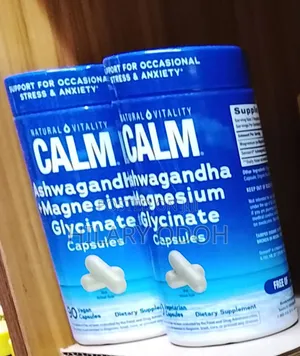 Calm Ashwagandha + Magnesium Glycinate Kapsul (90 Adadi)