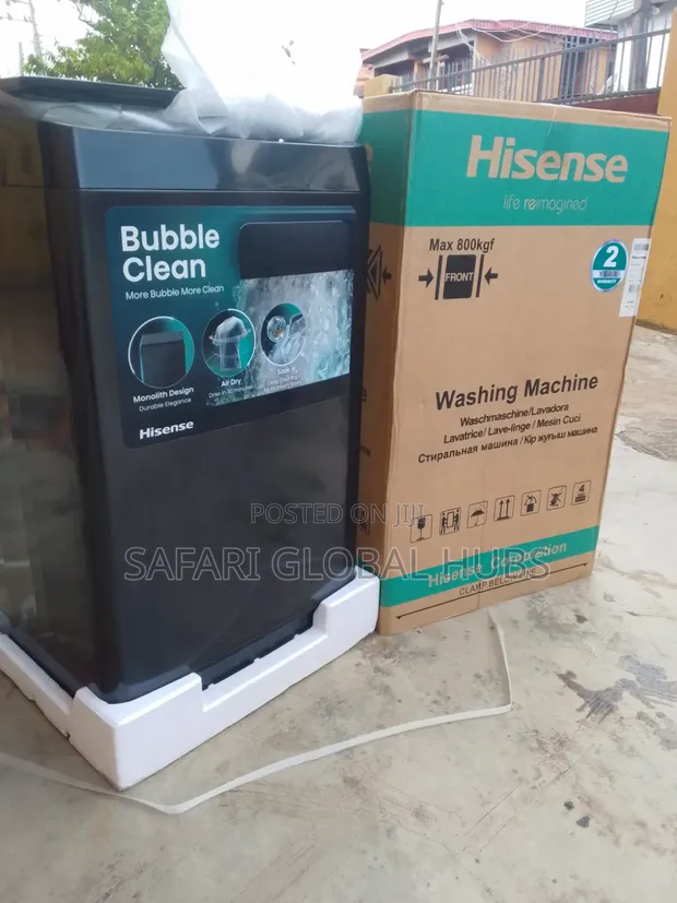 Hisense 9kg Top Load Automatic Washing Machine - 1
